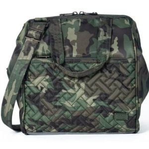 NEW Lug Chewy Insulated Lunch Tote Camo Green